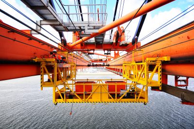 Onderhoudsplatform containterkranen