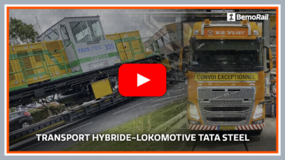 Transport Hybrid-Lokomotive nach Tata Steel